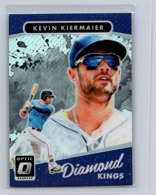 2017 Panini Donruss Optic - Diamond Kings Kevin Kiermaier #27 Holo Prizm - Image 1 of 2