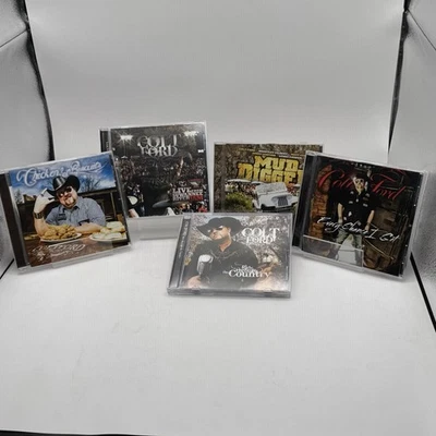 Colt Ford 5FER 5CD ALL EXCELLENT +/- Chicken, Mud, Live, Chance, Ride - Image 1 of 4