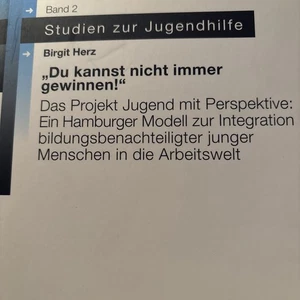 Birgit Herz - Du kannst nicht immer gewinnen - Projekt Jugend - Hamburger Modell - Bild 1 von 5