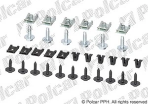 Clips Lot Kit Set de Montage Protection Anti-encastrement pour BMW 1 E81 E87 3 - Bild 1 von 2