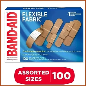 Pflaster Marke Flexible Gewebe Klebebandagen, 100 Stück - Bild 1 von 9