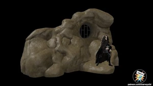 Rancor Pit Part 1 Diorama for 6 IN (1:12) FIGURE - Picture 1 of 3