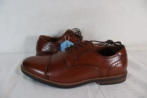Nunn Bush Comfort Gel Herren Freizeitschuhe Größe 10 M Cognac 81073 Neu - Bild 1 von 15