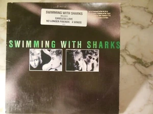 Inga & Anete Humpe Vinyl - Swimming With Sharks Atlantic 81879-1 VG+ Promo - Picture 1 of 9