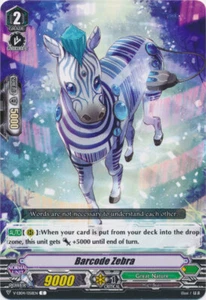 Cardfight 4x Barcode Zebra - V-EB04/058EN - C - Picture 1 of 1