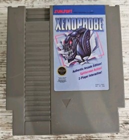Nintendo NES "Xenophobe" game 1985