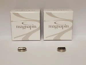 Magnetic Brooch Pin Holder Magnet -Never Puncture/Put Hole in Fabric again -2 PC - Picture 1 of 3
