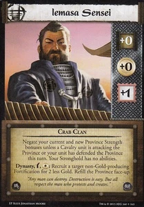 Iemasa Sensei L5R CCG Evil Portents EP - Picture 1 of 1