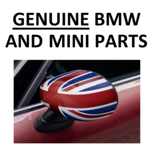 GENUINE MINI Wing Mirror Cover Caps 51162465786 / 787. PAIR RHD F55 F56 F57. 20E - Picture 1 of 4