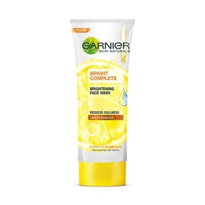 Garnier Skin Naturals, Facewash, Cleansing & Brightening Bright Complete 100 gm - Image 1 of 4
