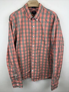 J Crew Men’s Button Down Shirt Slim Fit Flannel Size X-Large XL - Picture 1 of 7