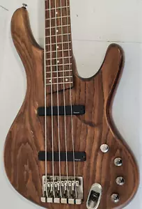 Ibanez Ergodyne EDB555 5 String Active Electric Bass Guitar Brown Walnut - Picture 1 of 15