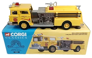 Vintage Corgi Classics 40th Anniversary Jersey City Mack CF Pumper With Box 1996 - Picture 1 of 9