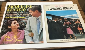 JACQUELINE KENNEDY HER PERSONAL PHOTOS "WHY THE ETERNAL FLAME" And “RED ROSES” - Picture 1 of 10