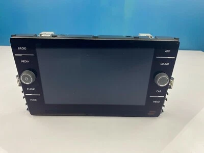 VW ORIGINALE BEDIENEINHEIT RADIO DISPLAY 5G6919605A - Bild 1 von 4