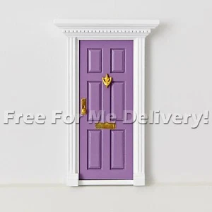 LITTLE FAIRY DOOR Magic Wood Doll Size Aussie Company - Purple *FREE DELIVERY** - Bild 1 von 3