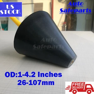 US Stock EVAP Smoke Diagnostics Tester Exhaust Intake Boot Cone Adapter 26-107MM - Picture 1 of 6