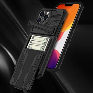 Heavy Duty Shockproof Case Cover For iPhone 11 12 13 14 Pro Max XR XS 7 8 Plus - Picture 1 of 17