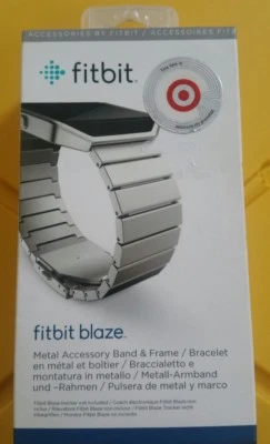Auténtico Fitbit Blaze Acero Inoxidable Metal Accesorio Banda Marco y Cierre NUEVO Foto 1 de 2