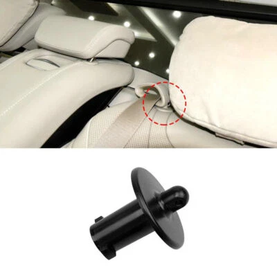For BENZ W222  Black Rear Seat Belt Fastener Guide Ring Buckle 2014-2019 - Image 1 of 4