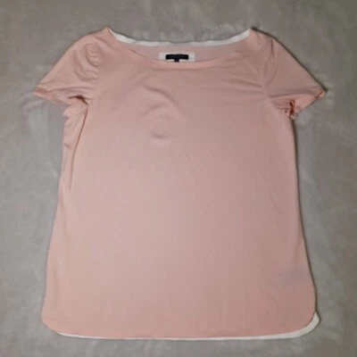 lafayette 148 new york Pink Short Sleeves Top Size M - Image 1 of 4