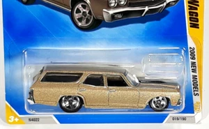 Hot Wheels Oro Metallico & Nero 1970 Chevy Chevelle SS Wagon '09 Nuovi Modelli #19 - Foto 1 di 8
