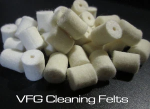 VFG REGULAR wool felts for cleaning rod system -  11 sizes available! - Picture 1 of 18