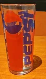 Pepsi Bicchiere Vetro Vintage - Foto 1 di 5