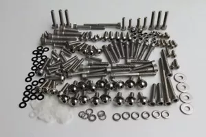 Kawasaki ZX 10 Verkleidungsschraubensatz hochglanzpoliert V2A Rostfrei!! - Bild 1 von 1