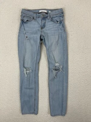 Pantalones de mezclilla Eunina para mujer Sasha tiro bajo relajados ajustados azul talla 5 Foto 1 de 4