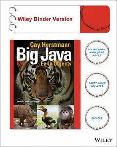 Big Java: Early Objects by Horstmann (ring_bound)