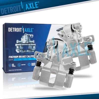 Rear Left Right Brake Calipers w/ Brackets for Honda Civic del Sol Acura Integra - Image 1 of 4