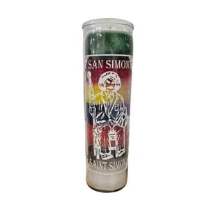 San Simon 7 Color Ritual Candle / San Simon 7 Color Veladora - Bild 1 von 2