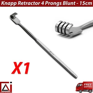 Knapp Retractor 4 Prongs Blunt Dentistry Instruments New Ophthalmic Instruments - Picture 1 of 5