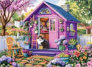 300 Piece Puzzles for Adults Garden Puzzle 300 Kids Ages... - Picture 1 of 1