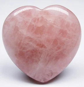 ROSENQUARZ Herz Herzen Steinherz Handschmeichler ROSA LIEBE GESCHENK !!! - Bild 1 von 1