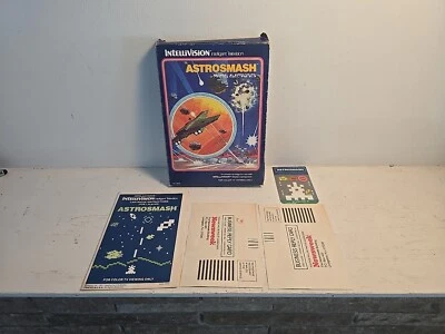 CIB Astrosmash (Intellivision, 1981) COMPLETE IN BOX, TESTED - Image 1 of 4