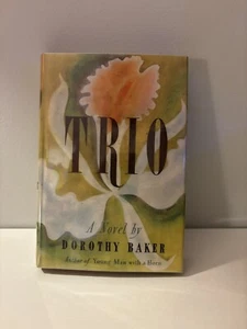 Trio Dorothy Baker 1st Ed. 1943 Sleaze Pulp RARE FINAL MARKDOWN - Picture 1 of 8