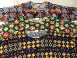 Lot of 3 LULAROE Ïrma HI-LO Knit Tops Plus SIZE 3X - Picture 1 of 4