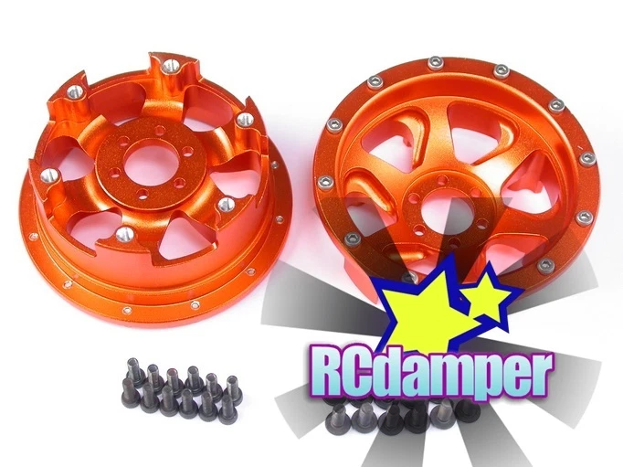 GPM ALUMINUM 2.2 BEADLOCK WHEEL RIM ORS 6P YT1006 1/10 AXIAL YETI 90026 AX31118 - Image 1 of 1