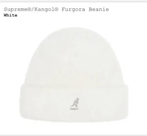 Supreme Kangol White Furgora Beanie SOLD OUT! - Picture 1 of 3