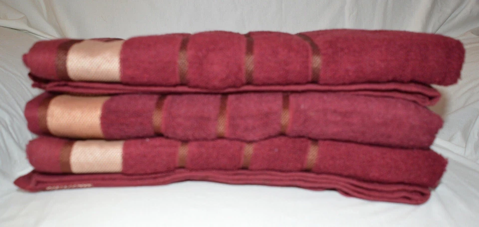 One Stripped Bath Towel 27”x 54” Avail. Ten Different Colors - Image 1 of 4