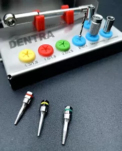 Kit désosseur d'implant dentaire clé hexagonale 4.0 CE 8 pièces - Photo 1/7