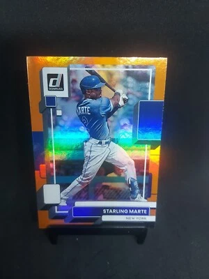 2022 Donruss Holo Orange #206 Starling Marte - Image 1 of 2