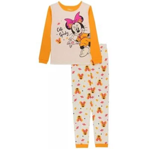 Girls Disney's Minnie Mouse "Cute & Spooky" Halloween Pajamas Size 10 12 NEW - Picture 1 of 1