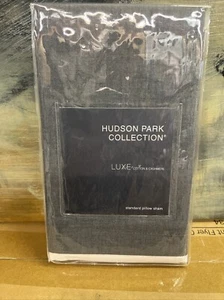 Hudson Park Collection Luxus Kaschmir Y Baumwolle Kissenschein Standard - Bild 1 von 2