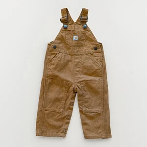 Mono Carhartt Niño 12 Meses Marrón Lona Entrepierna a Presión Niños 8385 - Imagen 1 de 8