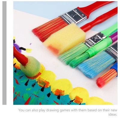  14 Pcs Sfumino Per Disegno Ben Spazzole Colore Dell'acqua Forniture Vernici - Image 1 of 4