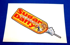2019 Garbage Pail Kids Revenge Of The Oh "SUGAR DAFFY" Trick Or Treat #6 Sticker - Picture 1 of 2
