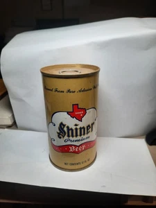 SHINER PREMIUM 70'S PULL TAB BEER CAN - Picture 1 of 4